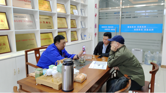 熱烈歡迎紹興客戶到廠！