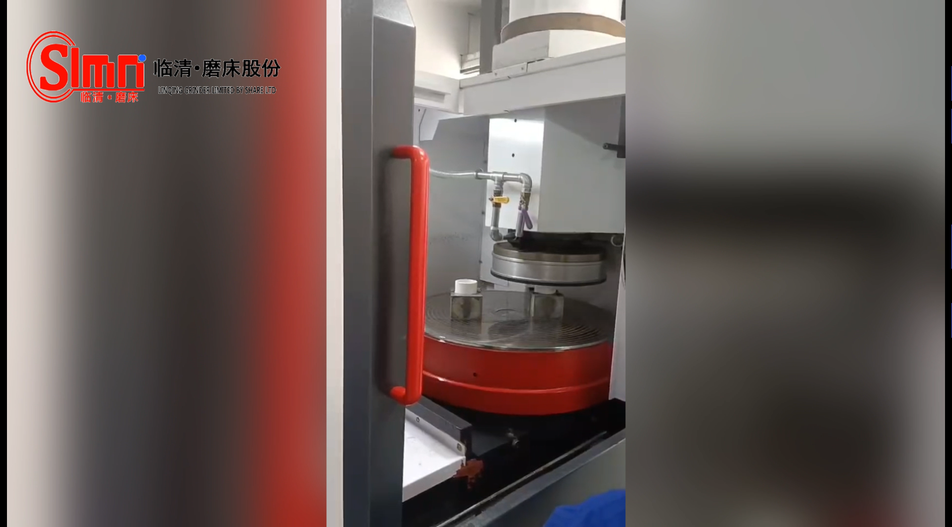 立軸圓臺磨床磨削陶瓷環端面