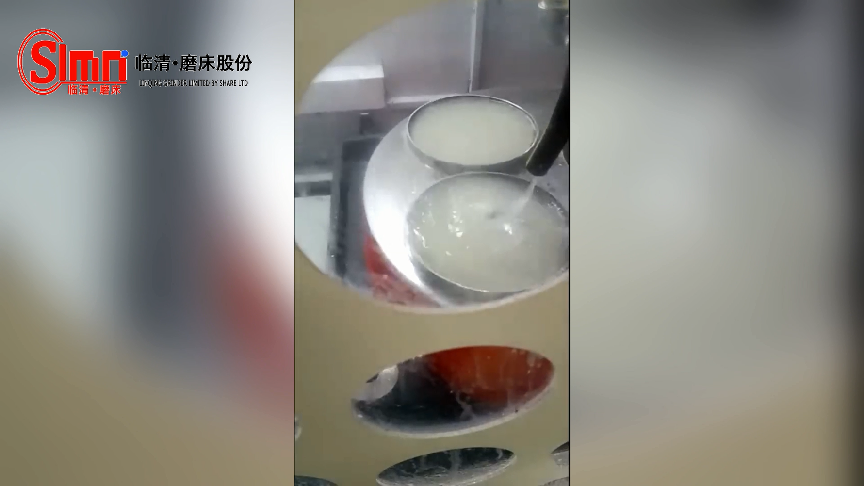 立軸圓臺磨床磨削軸承